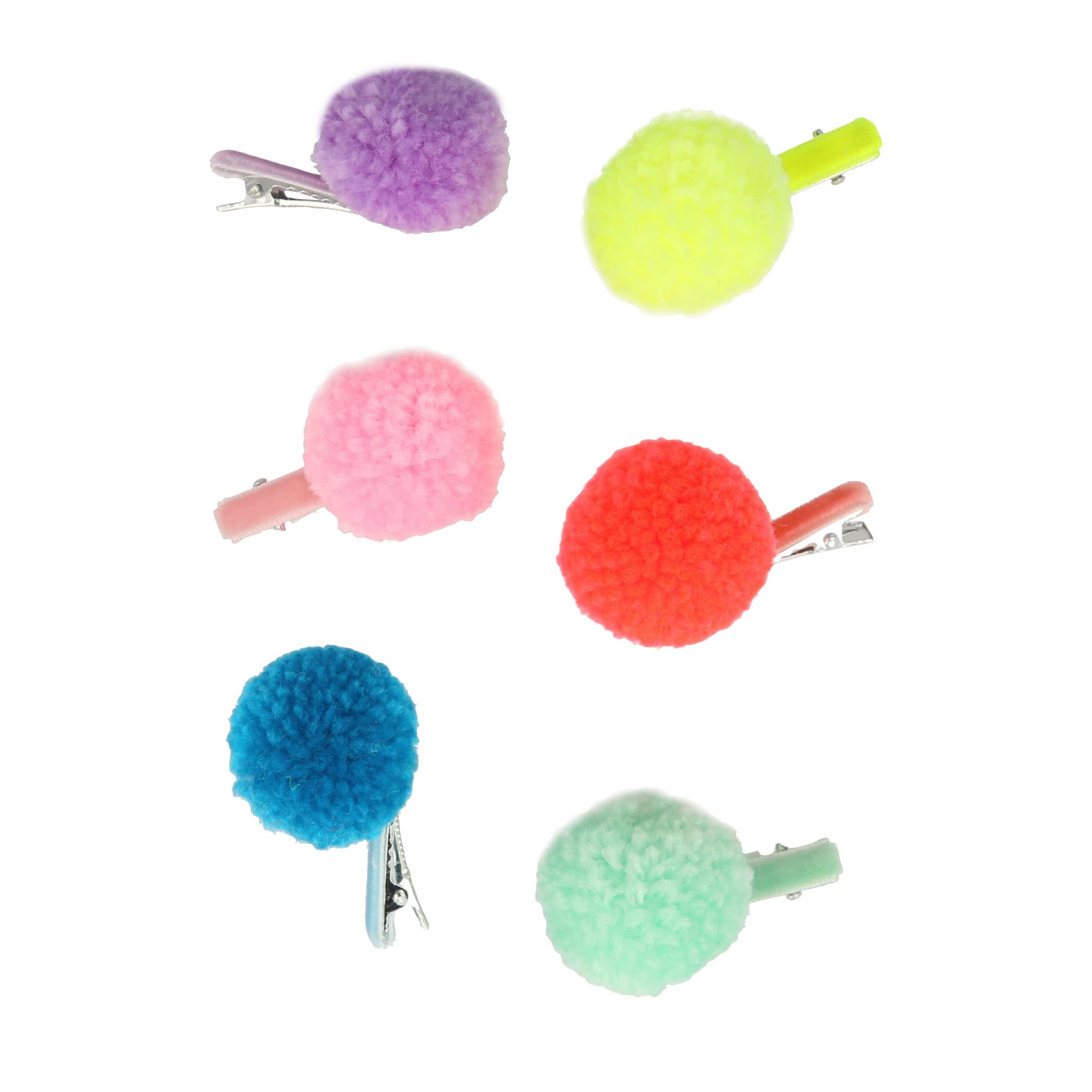 Meri Meri Pompom Unicorn Hair Clips (Pack of 6) - Image 3