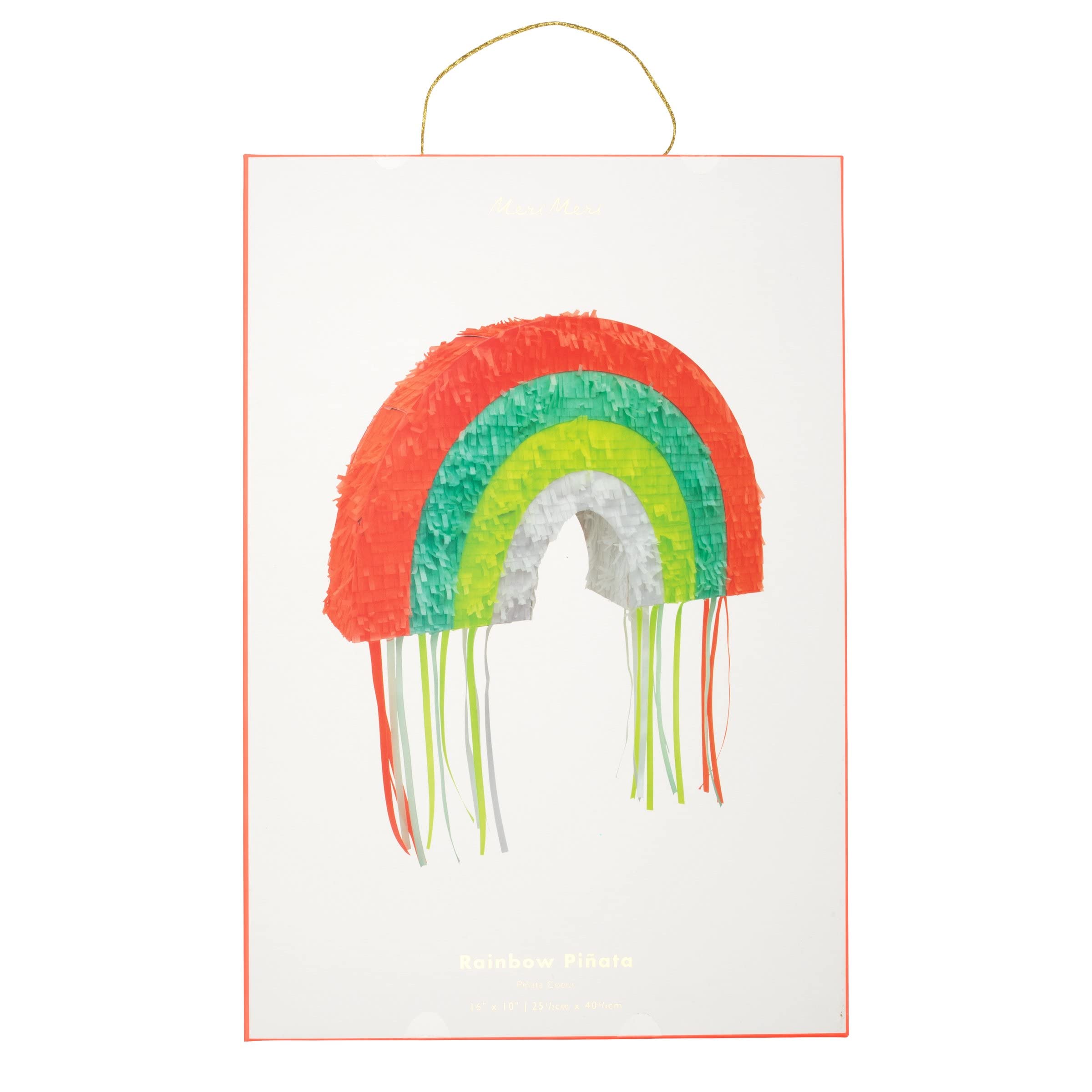 Meri Meri Rainbow Party Piñata (Pack of 1) - Image 5