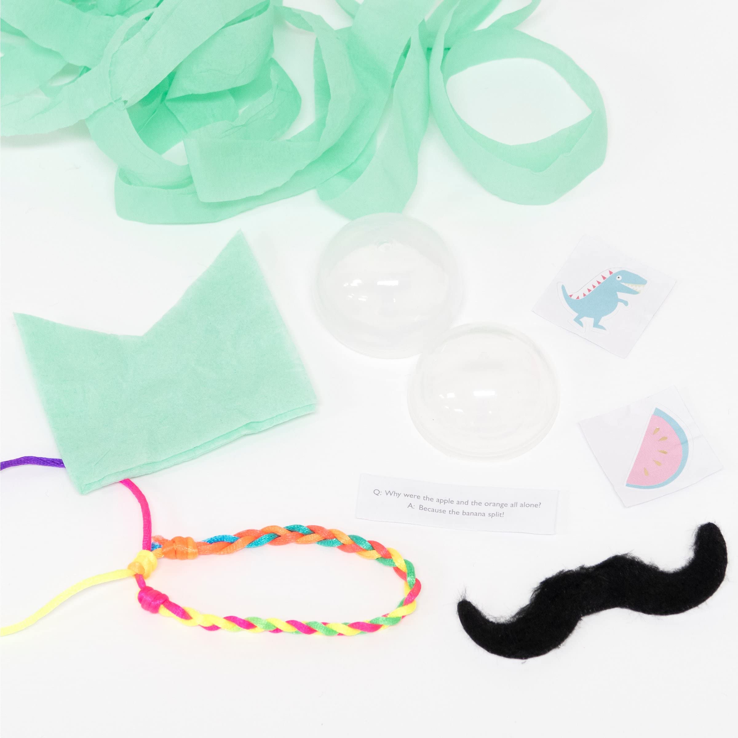 Meri Meri Rainbow Surprise Balls (Pack of 6) - Layered Party Favors with Fun Prizes Inside, Colorful Rainbow Decorations, Birthday Party Supplies - Image 3