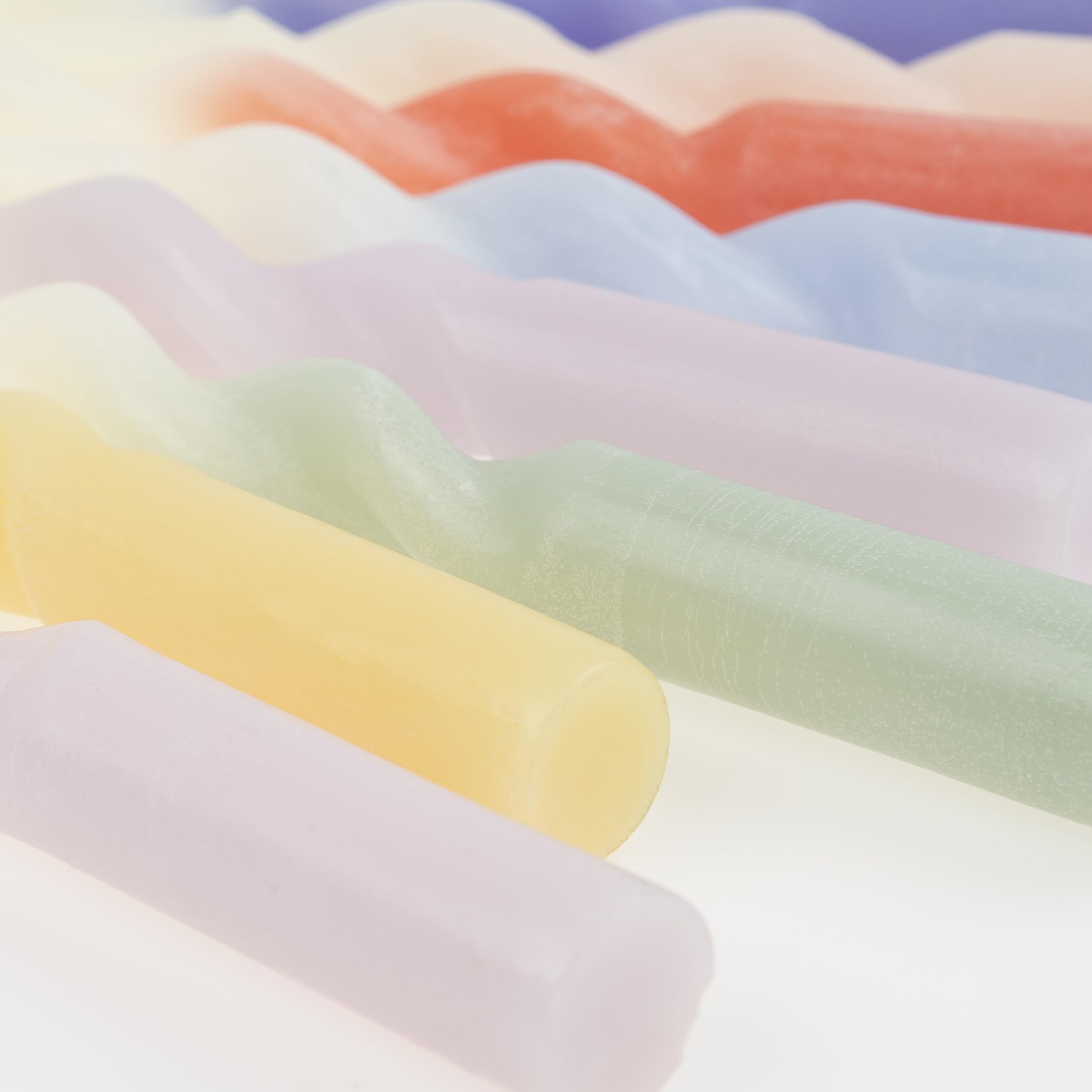 Meri Meri Rainbow Twisted Table Candles (Pack of 8) - Image 3