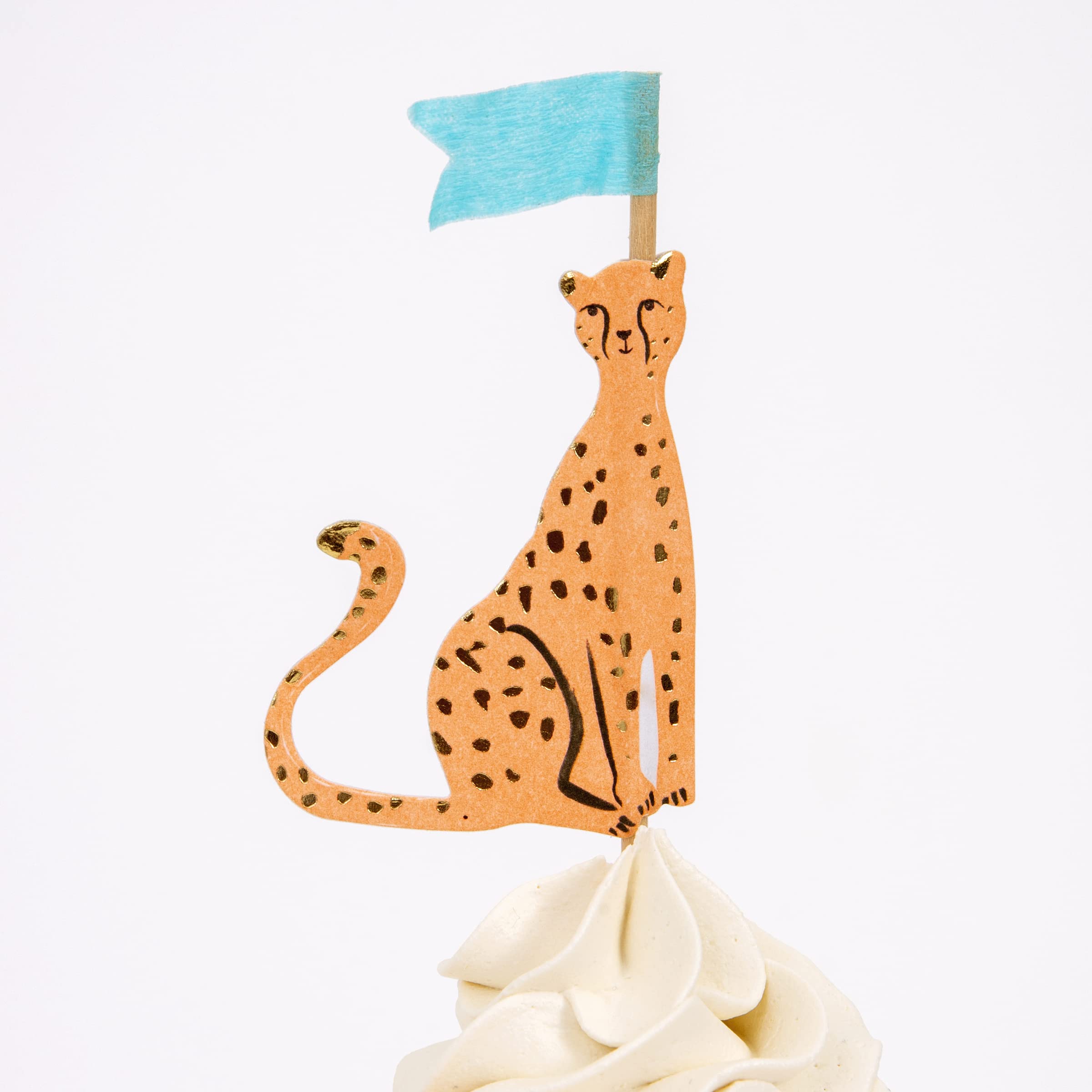 Meri Meri Safari Animals Cupcake Kit (Pack of 24) - Image 4
