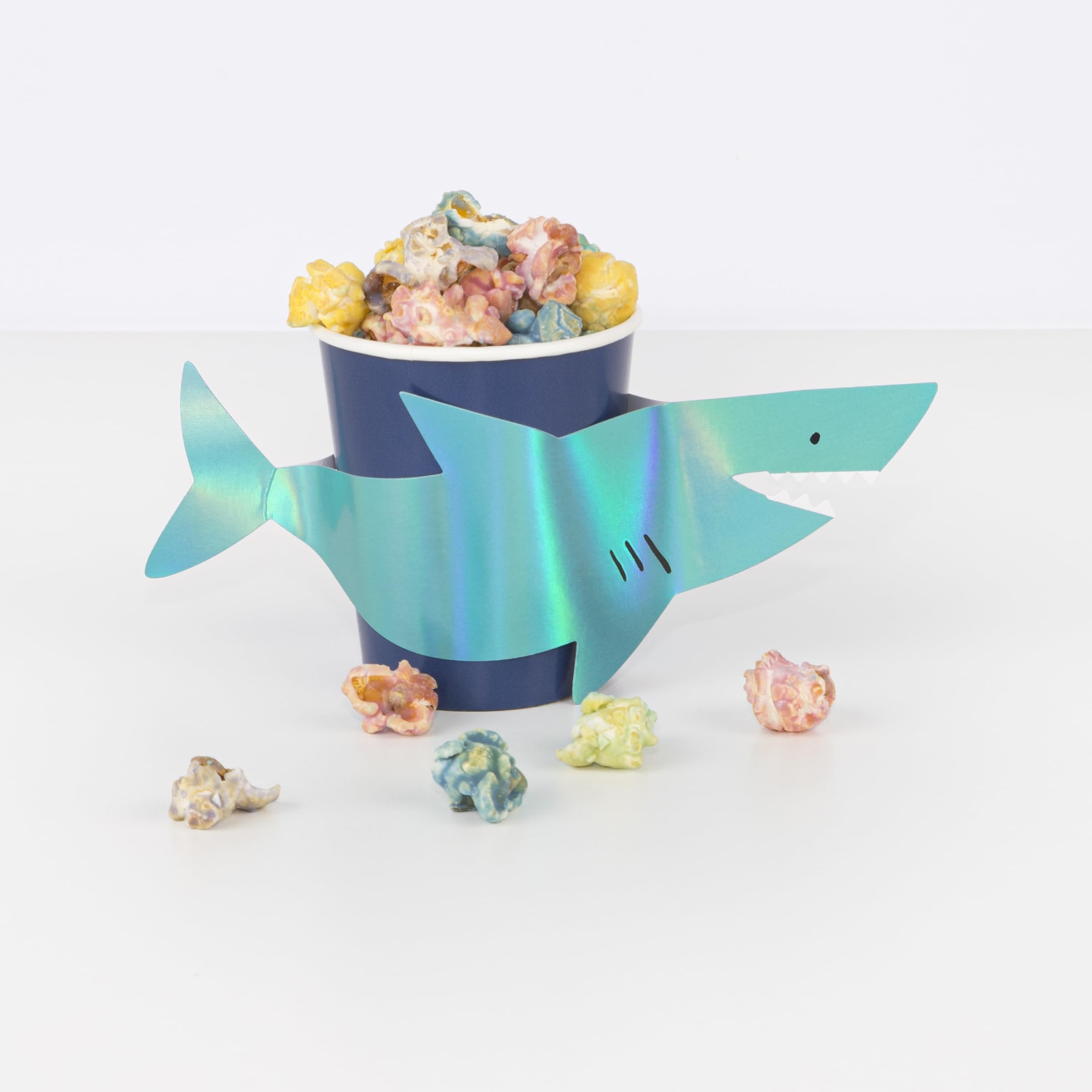 Meri Meri Shark Cups (Pack of 8) - Image 4