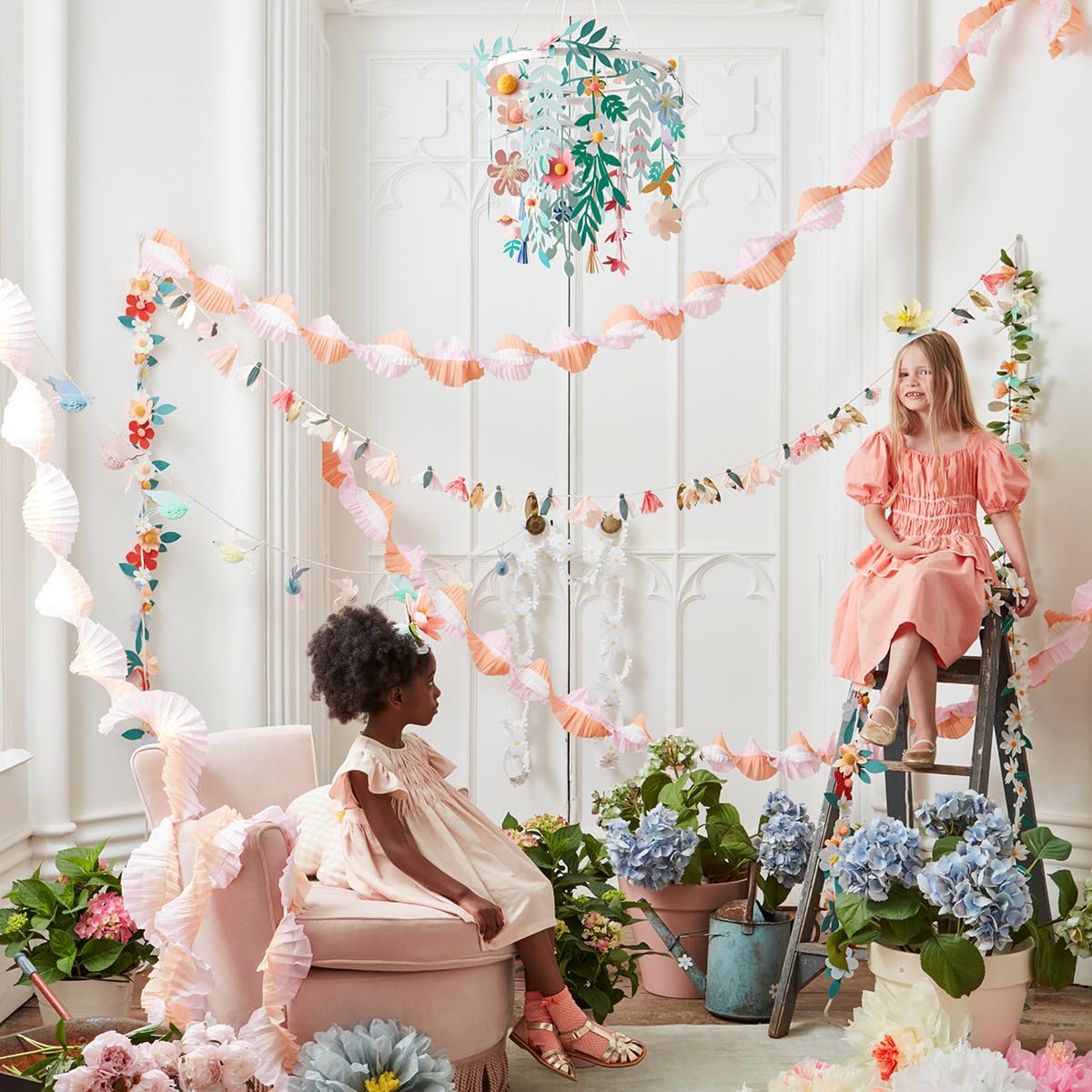 Meri Meri Spring Posy Garland (8' with Excess Cord - Pack of 1) - Image 6