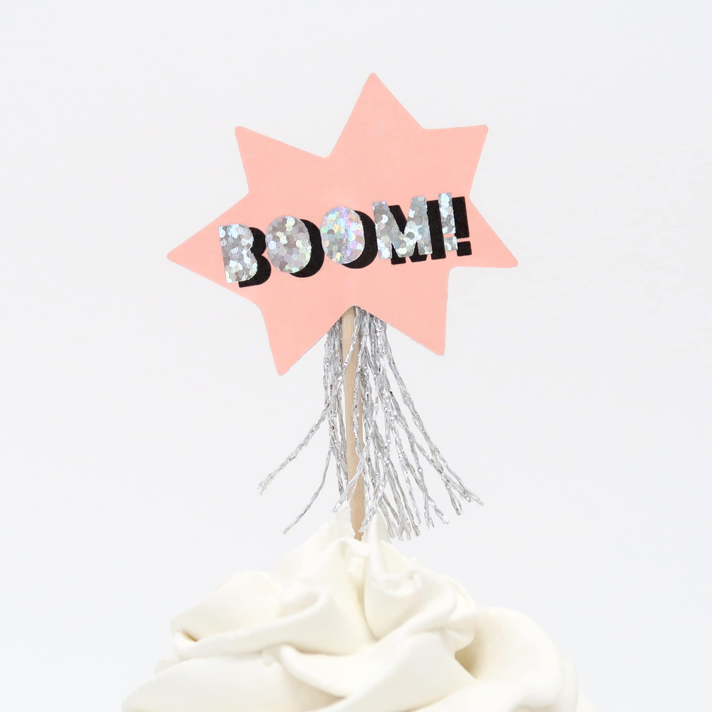 Meri Meri Superhero Cupcake Kit (Pack of 24) - Image 4