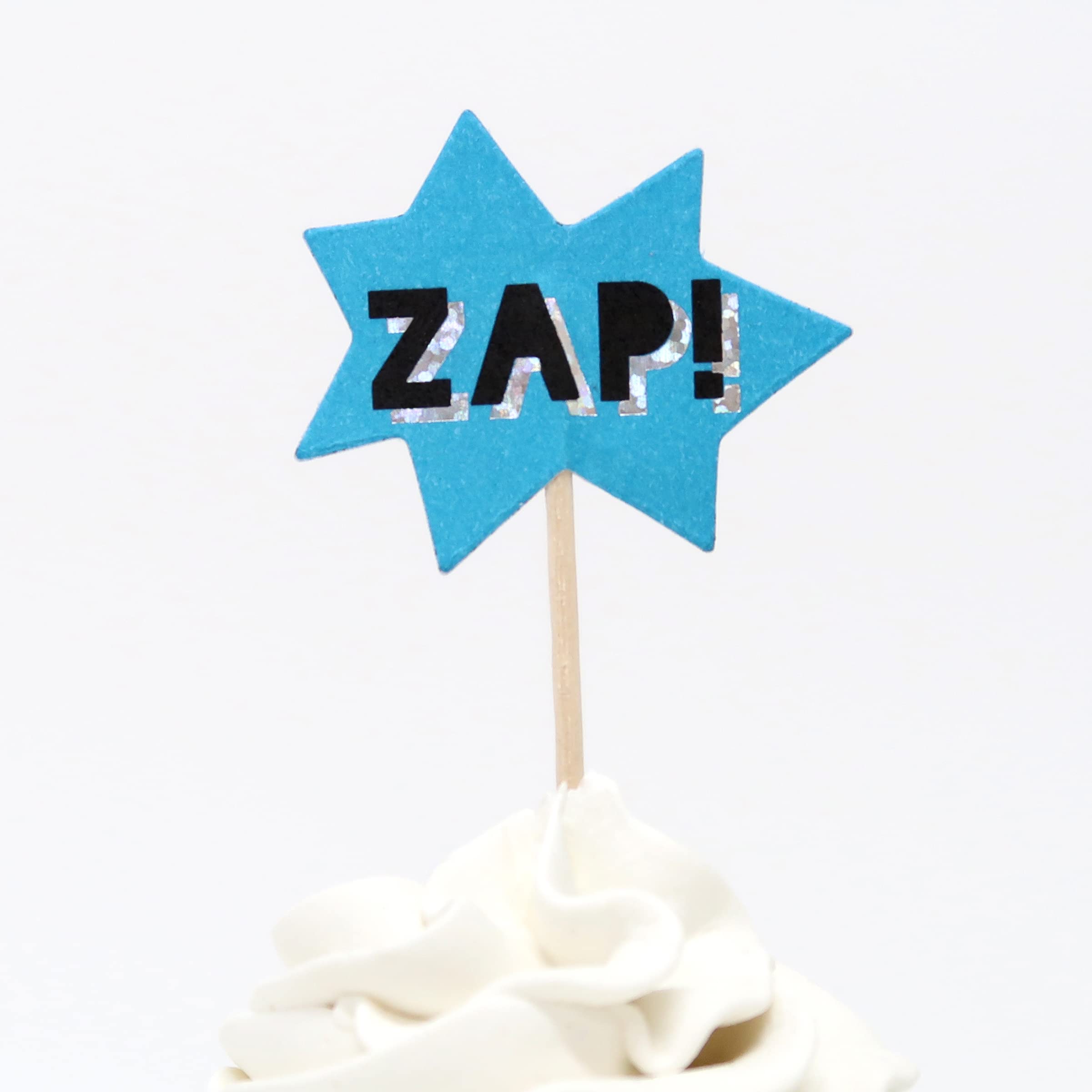 Meri Meri Superhero Cupcake Kit (Pack of 24) - Image 6