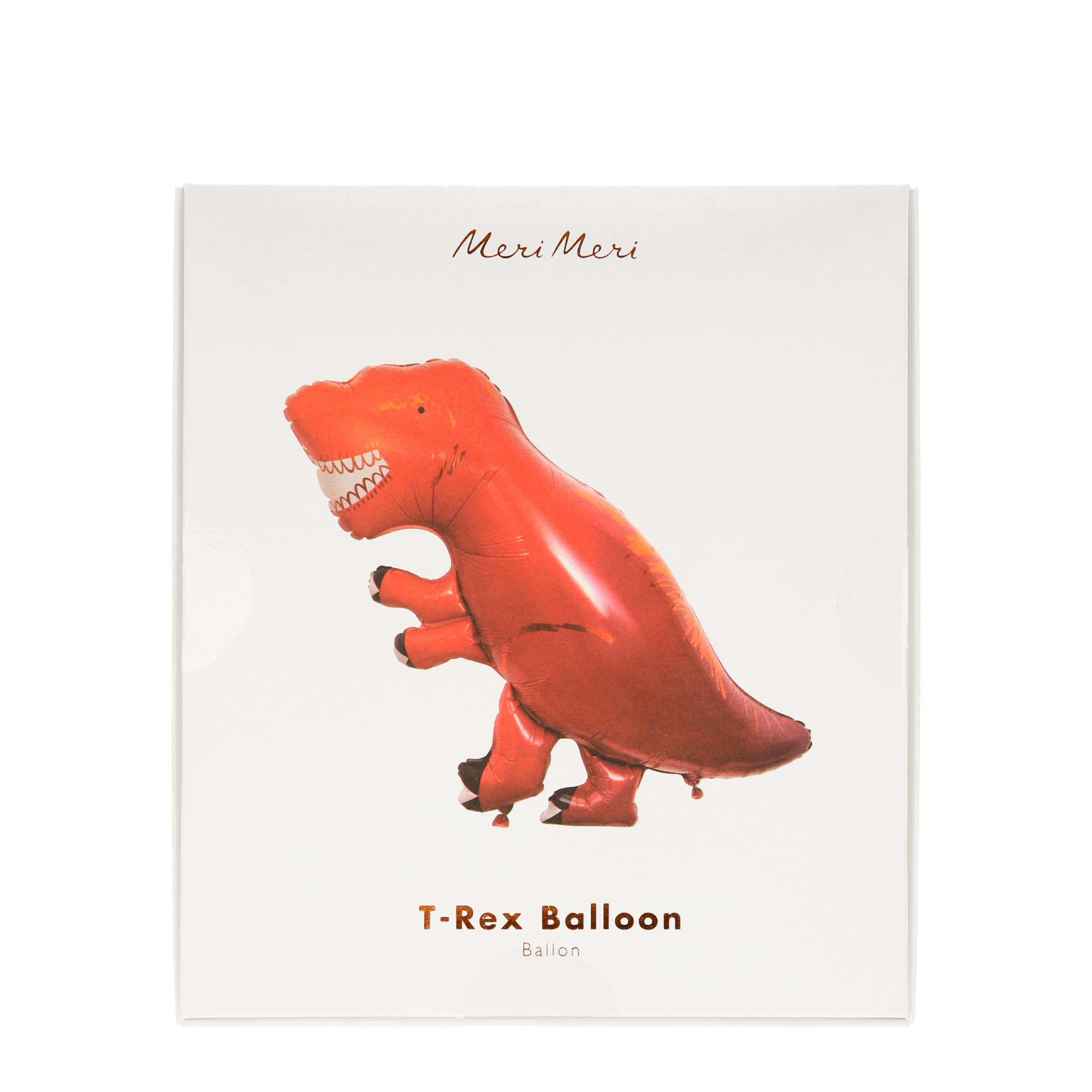 Meri Meri T-Rex Foil Balloon (Pack of 1) - Image 3