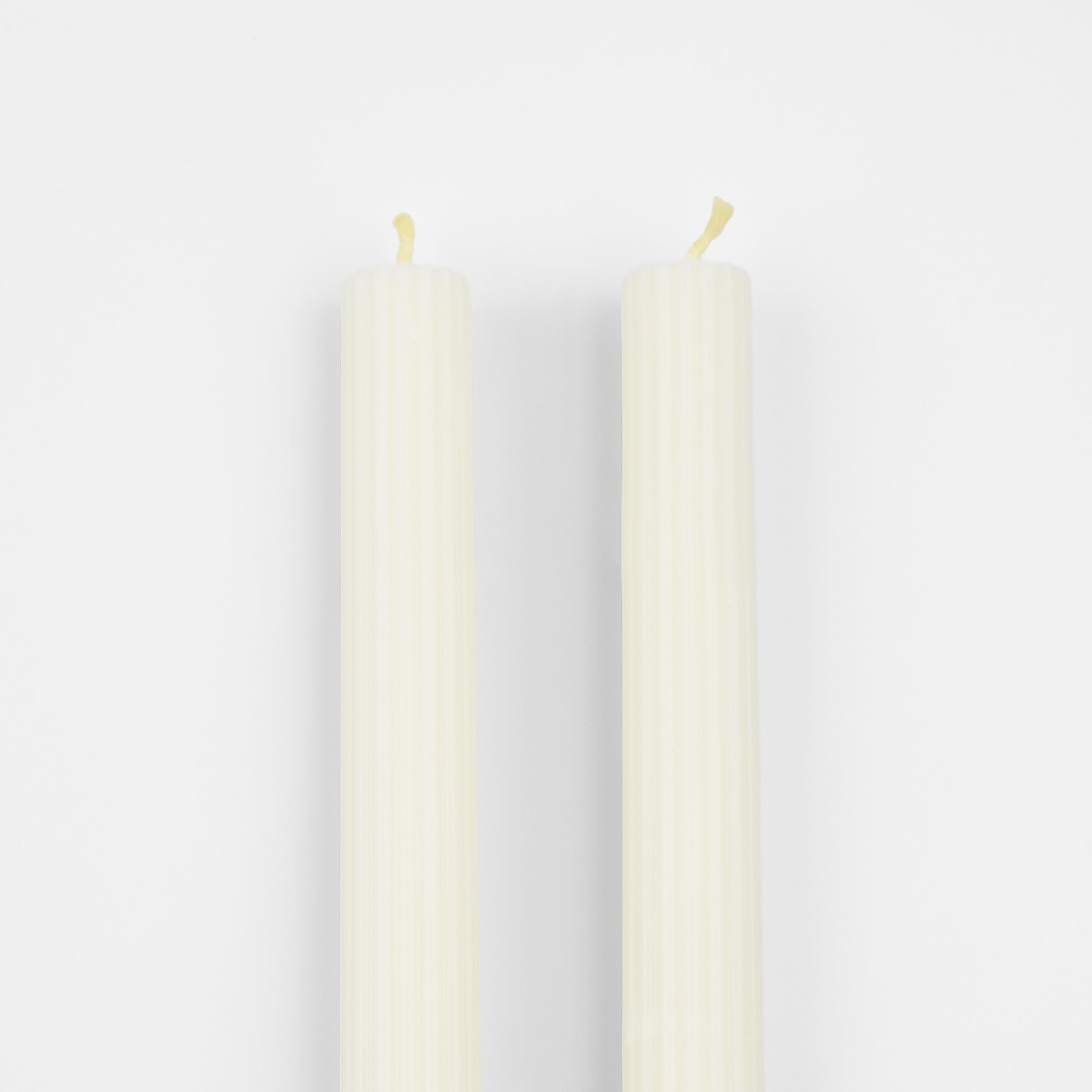 Meri Meri Tall Table Candles (Pack of 2), 10" Tall, Unscented, Long Burn Time Approx 6 hrs., Meri Meri Candles - Image 3