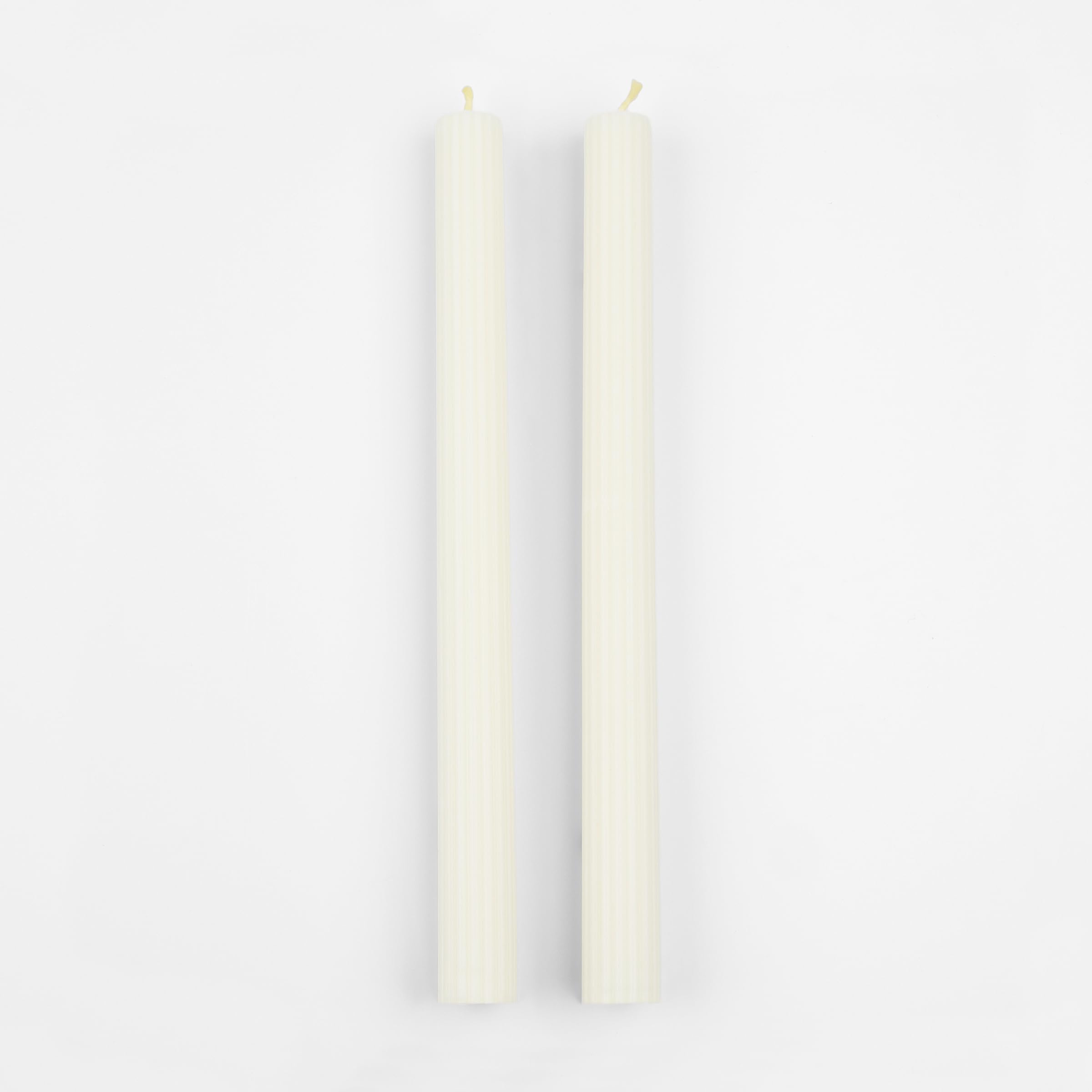Meri Meri Tall Table Candles (Pack of 2), 10" Tall, Unscented, Long Burn Time Approx 6 hrs., Meri Meri Candles - Image 4